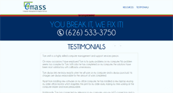 Desktop Screenshot of cmass.net